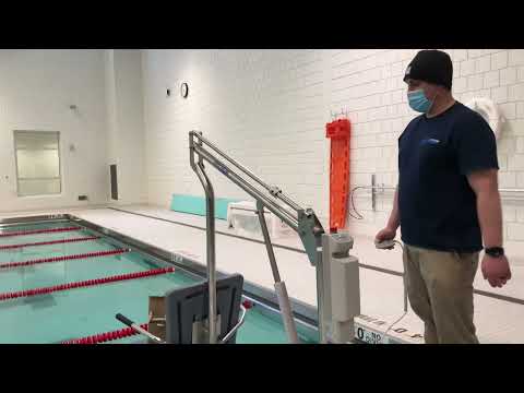 Pool Equip Training - Handicap Pool Lift - Francis Walsh Intermediate School - January 25, 2022