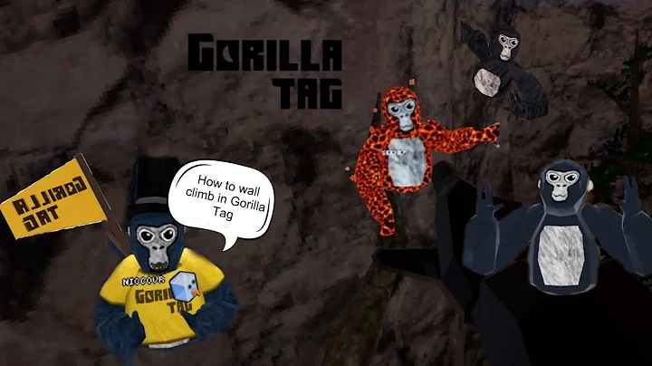 Tutorial on how to wall climb in Gorilla Tag #gorillatag #vr #gtag #viralvideo #makethisgoviral
