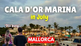 Exploring Cala d'Or Marina, MALLORCA in July