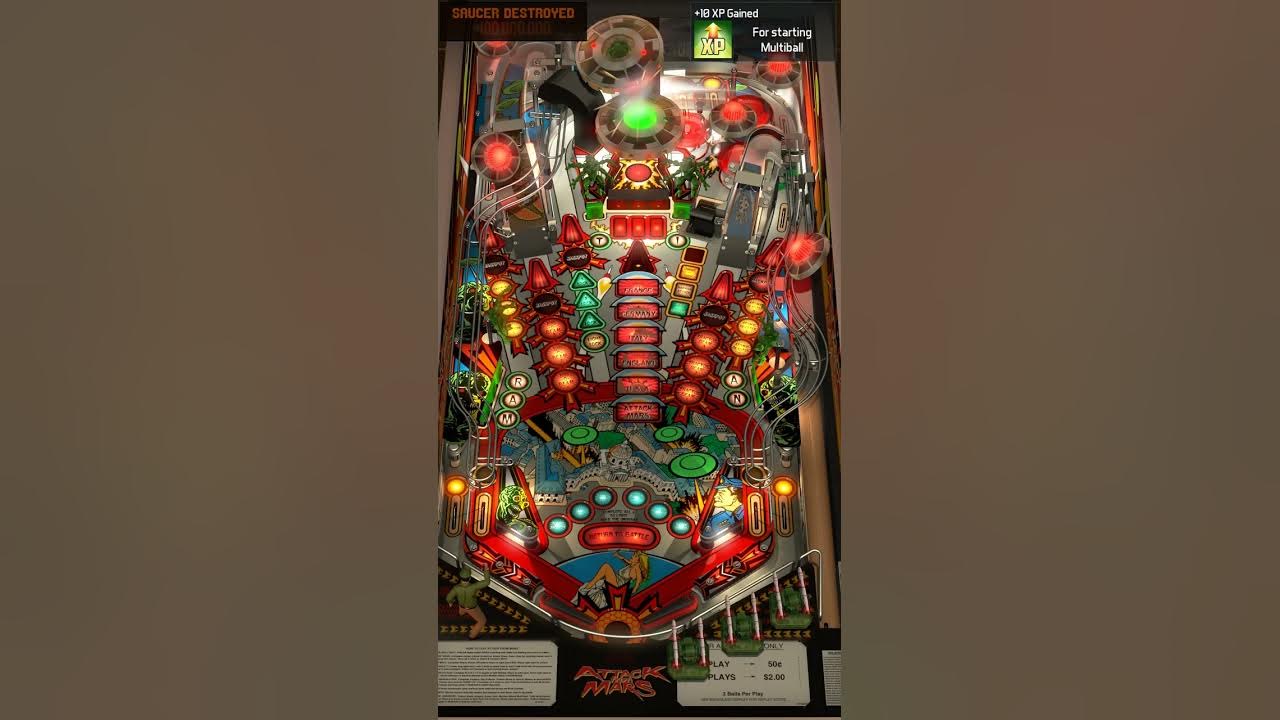 Attack From Mars Pinball FX3 🔫👽 View YouTube