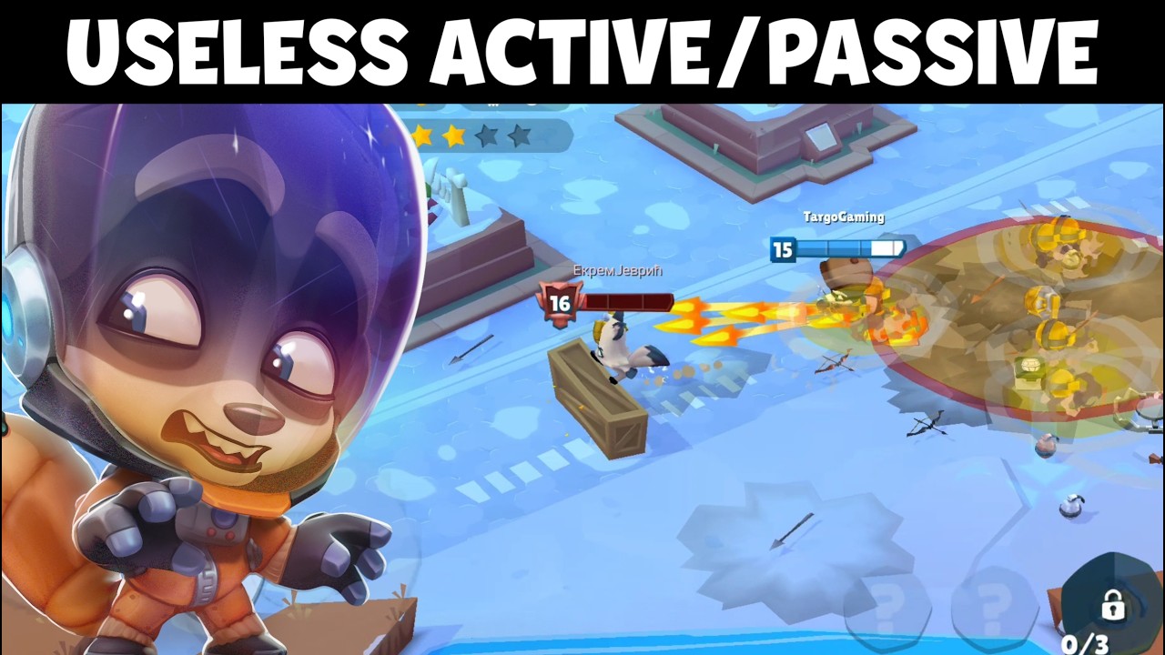 Which Character Active\Passive Ability is Useless 🤔 | Zooba