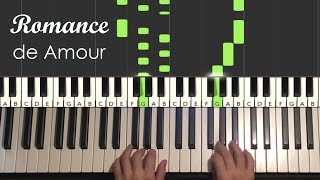Video thumbnail of "Romance de Amour (Piano Tutorial Lesson)"