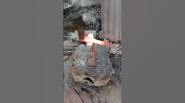 making billhook #medievalblacksmith #shortvideo #blacksmith