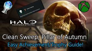 Pillar of Autumn All Skulls & Terminals, Clean Sweep Achievement/Trophy Guide!