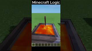 Minecraft Logic #minecraft #shortsfeed #shortvideo #shortvideo   #minecraftlogic #short  #shorts