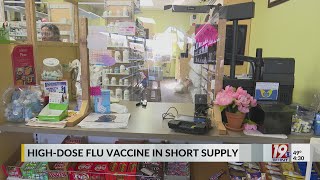 High-dose Flu Vaccine In Short Supply