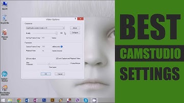 Best Camstudio settings for recording HD videos