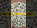Kağıt İple Çok Şık Supla Modeli #crochet #elişiemekister #dantel