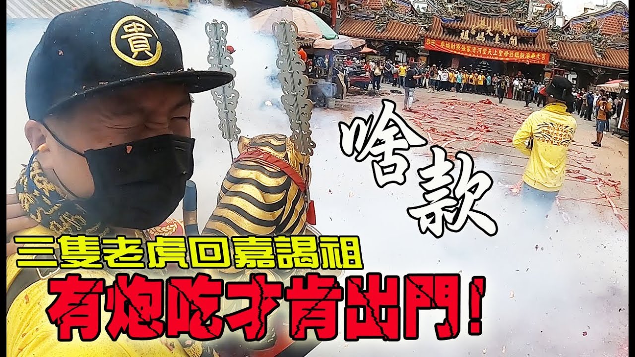 【不太專業Vlog】EP35 啥款!?虎爺公這樣可以了吧!?沙鹿陳家、新港洪家、新港蔡家!!三隻老虎回家謁祖!!!