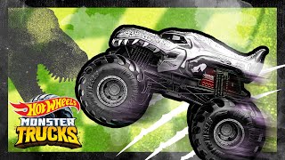 Savage Stunts with Monster Trucks MEGA WREX! | Monster Trucks | @HotWheels