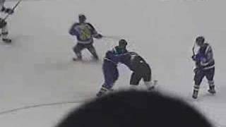 Stars vs. Blues 03/08/07 Lindros vs. Jackman Fight