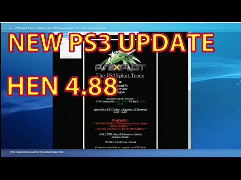 PS3 NEW UPDATE
