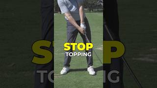 Celebrity Hit Down to Go Up — The Key to Stopping Topped Shots #golf #golfswing #golftips Wealth