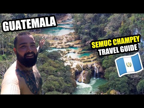 HIDDEN PARADISE in GUATEMALA 🇬🇹  (Semuc Champey)