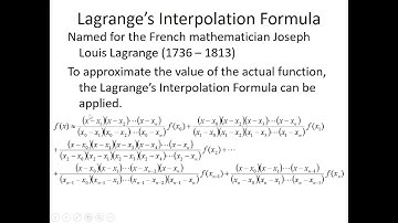 Polynomial Approximations and Interpolations (Part III) - NOYPI