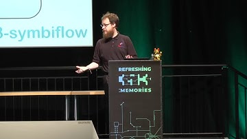 35C3    SymbiFlow   Finally the GCC of FPGAs!