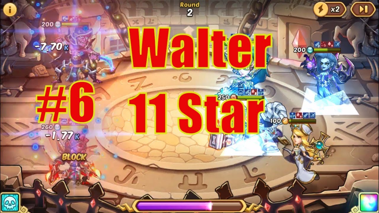 IDLE HEROES (SS) January #6 | Walter 11 Star