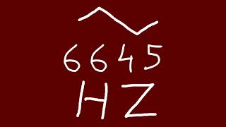 6645 Hz Triangle