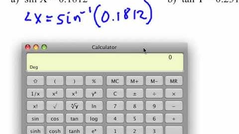 Trigonometry ratios 2: Finding angle measure given ratio