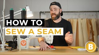 How To Sew A Seam