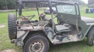 M151A2 lives again! First run in two years!