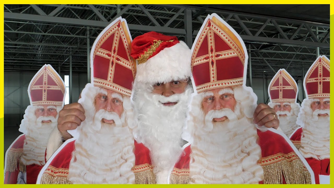 Kerstman op zoek naar Sinterklaas - YouTube