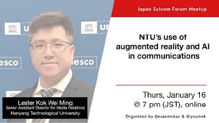 NTU’s use of augmented reality and AI in communications