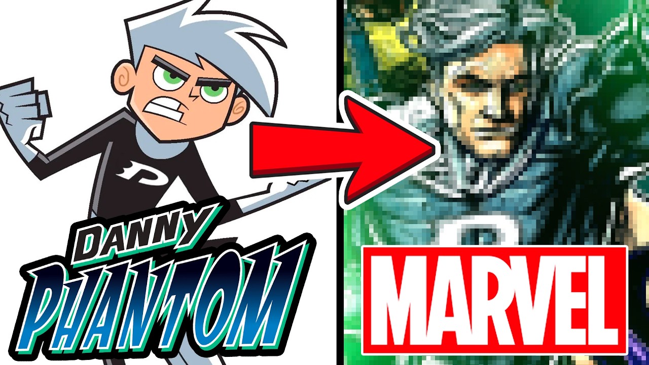 Рисуем МУЛЬТФИЛЬМЫ 2000-х в стиле MARVEL! Дэнни-призрак