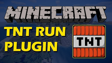 Fun minigame in Minecraft with TNT RUN Reloaded Plugin