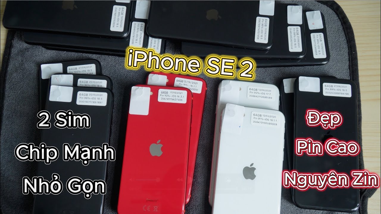 Ngày 26/12/2025 - iPhone SE 2 64GB Toàn Pin Cao Như Máy New , Zin Đẹp, Cấu Hình Siêu Mạnh !!!