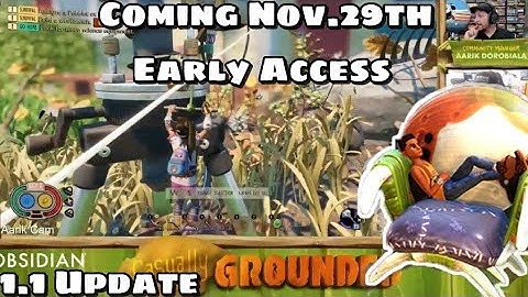 Grounded 1.1 Update Reveal (Go Up ZipLines/Bow Blocking MORE)