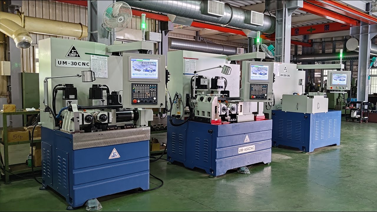 Unify CNC thread rolling machines -Incremental feeds