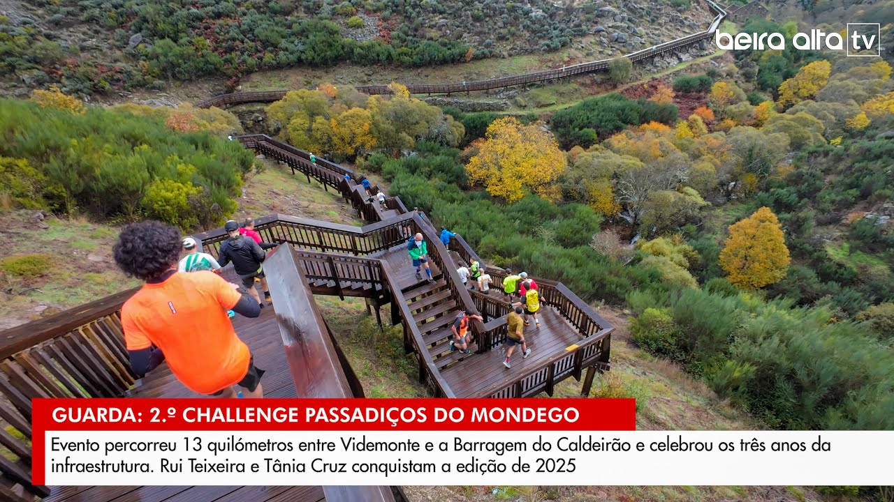2º Challenge Passadiços do Mondego juntou centenas de participantes em dia de desporto e natureza