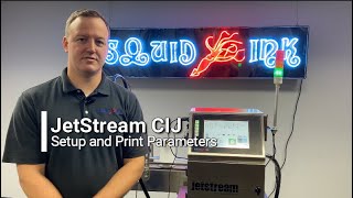 JetStream - Printer Setup on a Conveyor Line