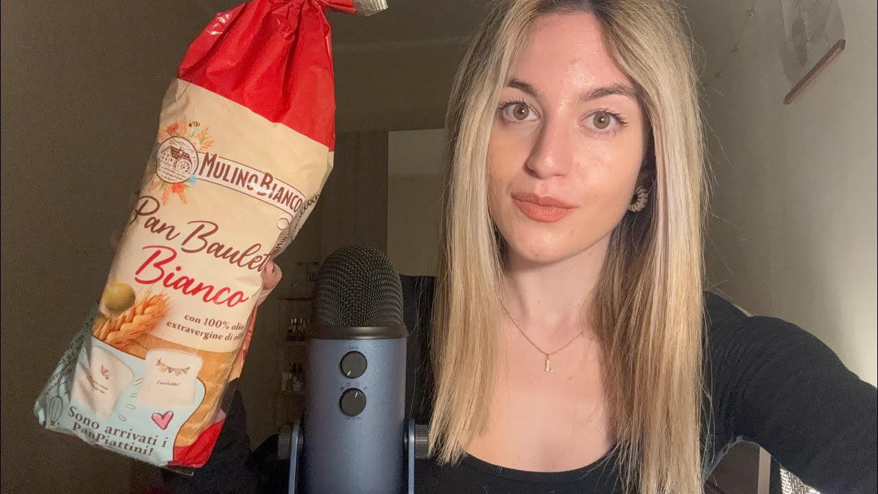 SVUOTA SPESA 🛒 Conad + Lidl (whispering, blue yeti asmr ita)
