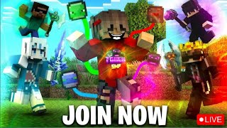 Minecraft Private Token SMP LIVE 🔴 | Join Fast Before Full 😱
