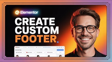 How to Create a Custom Footer with Elementor  | Step-by-Step Tutorial
