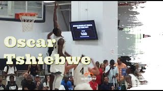 KENTUCKY WILDCATS' Oscar Tshiebwe was a monster in high school😤. Exclusive AAU clips before UK!!