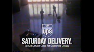 1991 - UPS - Saturday Delivery (UPS on Saturday?) Commercial 