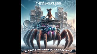 thisisrekless bootleg what she said x tarantula (BOABOA x Pleasurekraft, Max Styler) Resimi