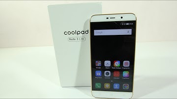 Coolpad Note 3 lite Unboxing and Overview