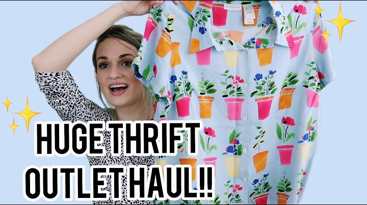 HUGE 70+ Item Goodwill Bins & Family Thrift Outlet Thrift Haul to Resell on Poshmark $$$