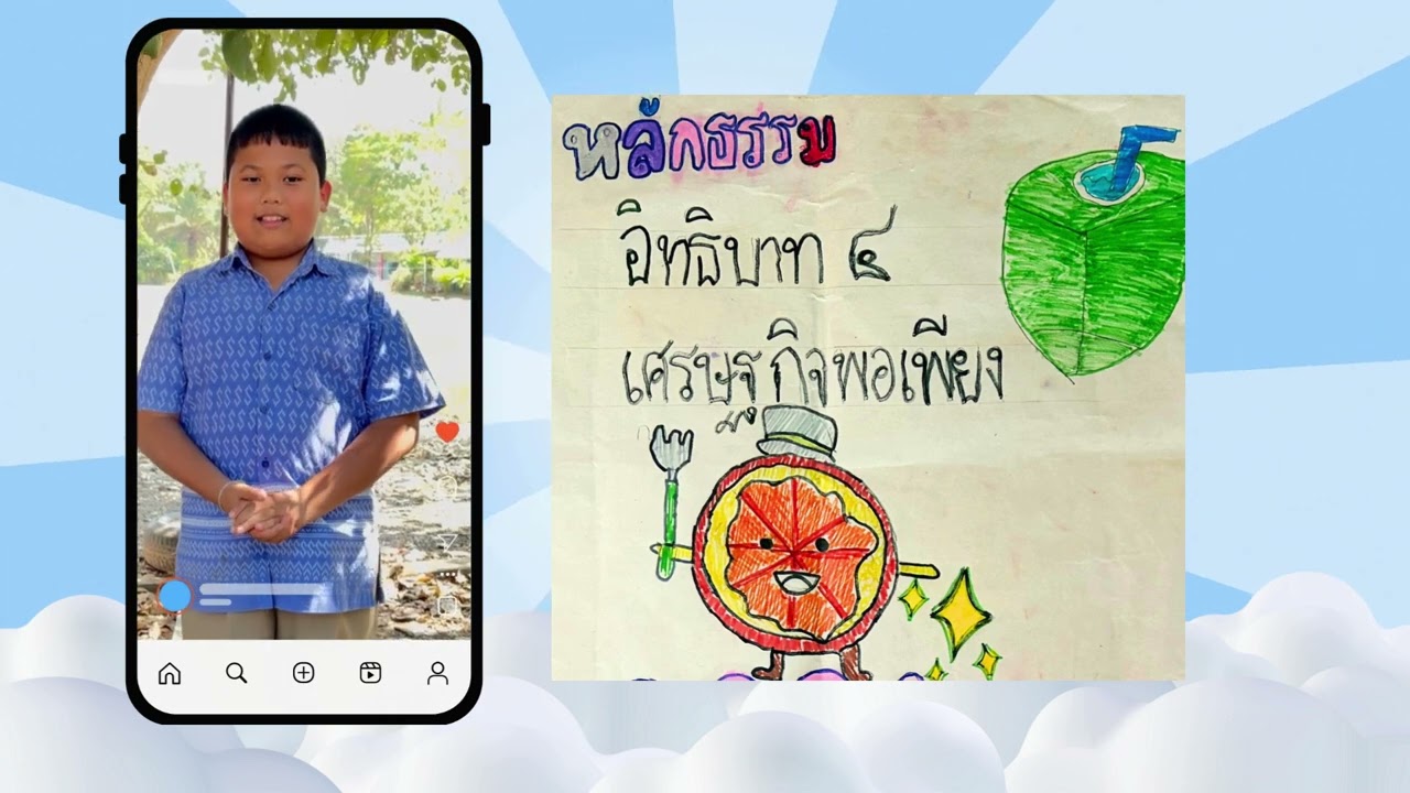 โครงงานคุณธรรม ผักงามตามพอเพียง