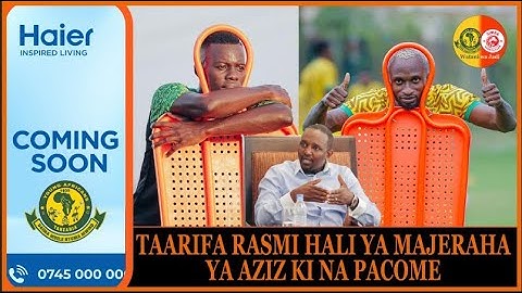 TAARIFA YA MAJERAHA YA PACOME NA AZIZ KI | @WataniwaJadi