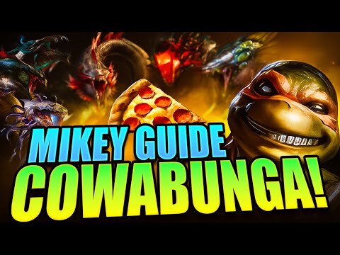 IT’S PIZZA TIME… MICHELANGELO BUILD & GUIDE!! | Raid: Shadow Legends