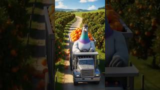 Farmer angry on pigeon #ai #tranding #shorts #shortsfeed #pigeon #farmer #animation