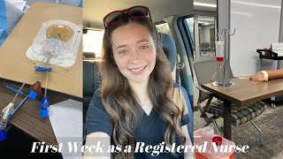 FIRST WEEK OF NURSE RESIDENCY ORIENTATION | NEW GRAD RN WEEK IN THE LIFE