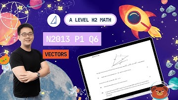[Vectors] N2013 P1 Q6 - H2 Math Tuition @ Tim Gan Math