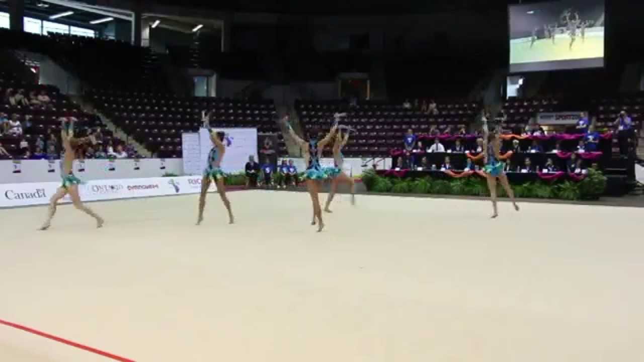 Group - Canada - Clubs Final - 2014 Pan Am Senior Rhythmic Gymnastics Championships