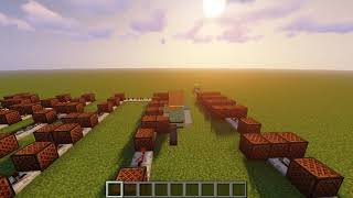 Pokemon theme song in minecraft noteblock #shorts